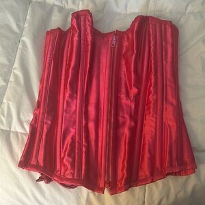 Hot pink corset size 26